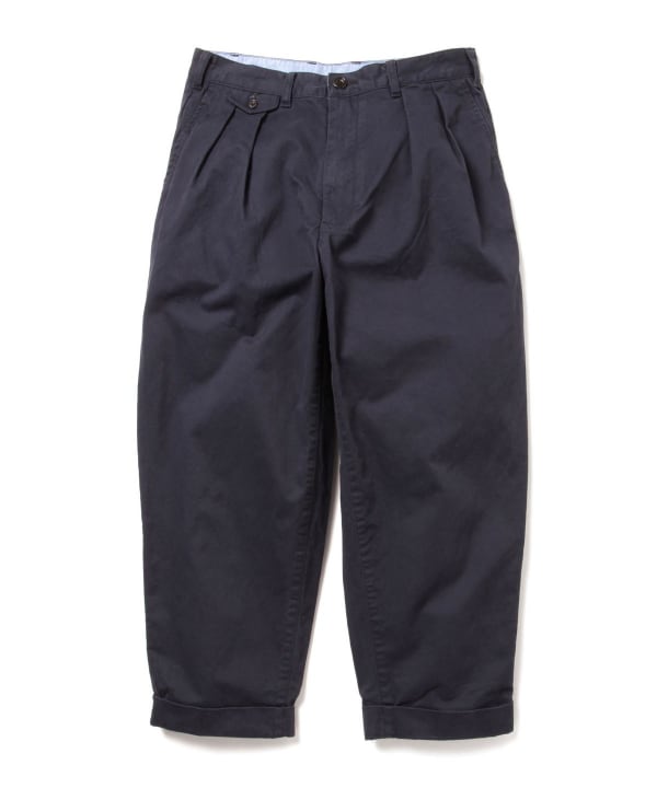 BEAMS PLUS 2 Pleats Twill Pants
