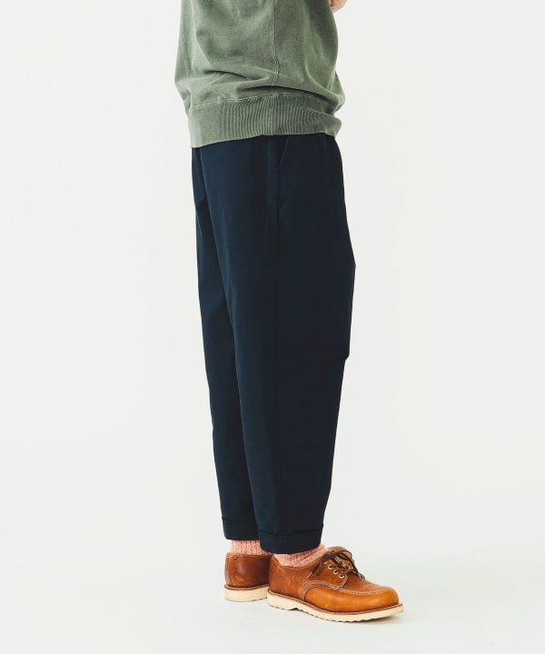 BEAMS PLUS 2 Pleats Twill Pants