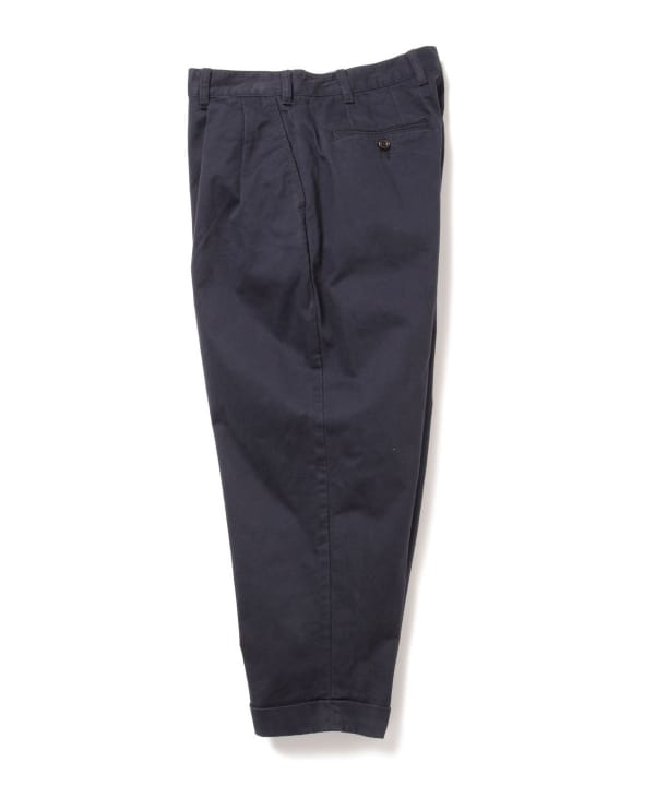 BEAMS PLUS 2 Pleats Twill Pants