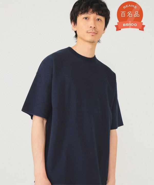 BEAMS Kanoko Jersey Crew Neck