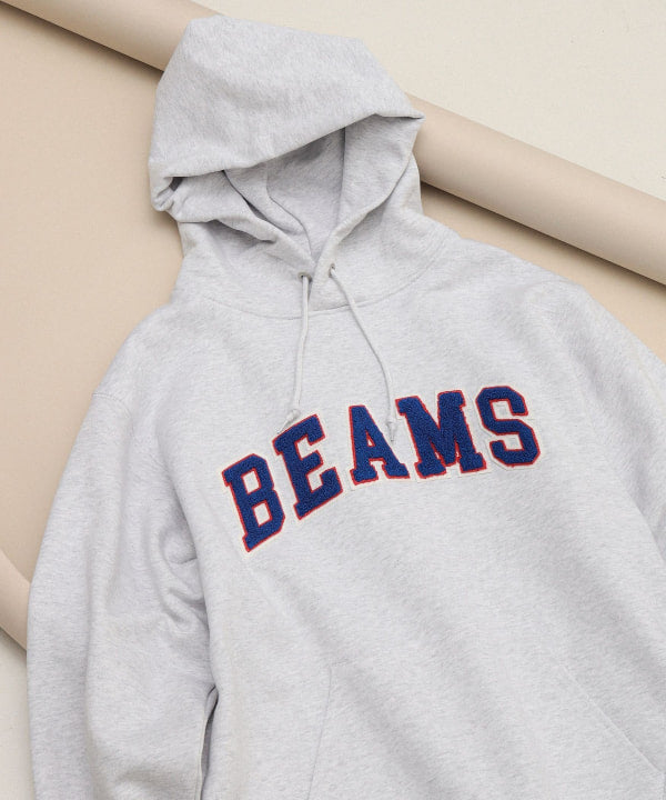 BEAMS Logo Basic Hoodie