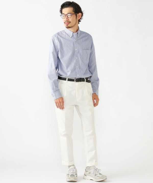 BEAMS PLUS 1 Pleat 80/3 Twill Pants
