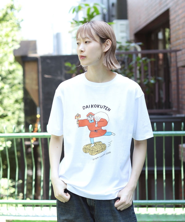 BEAMS JAPAN Seven Lucky Gods T-shirt