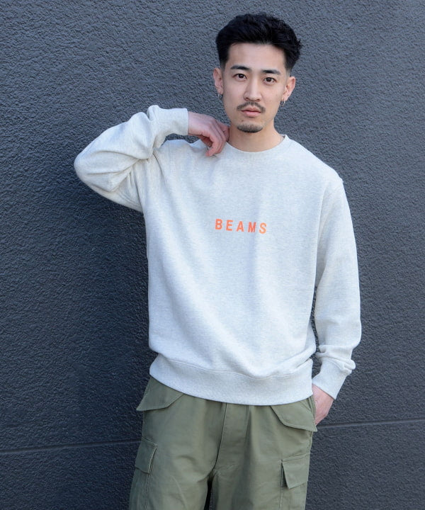 BEAMS Logo Sweatshirt 25SS