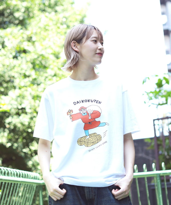 BEAMS JAPAN Seven Lucky Gods T-shirt