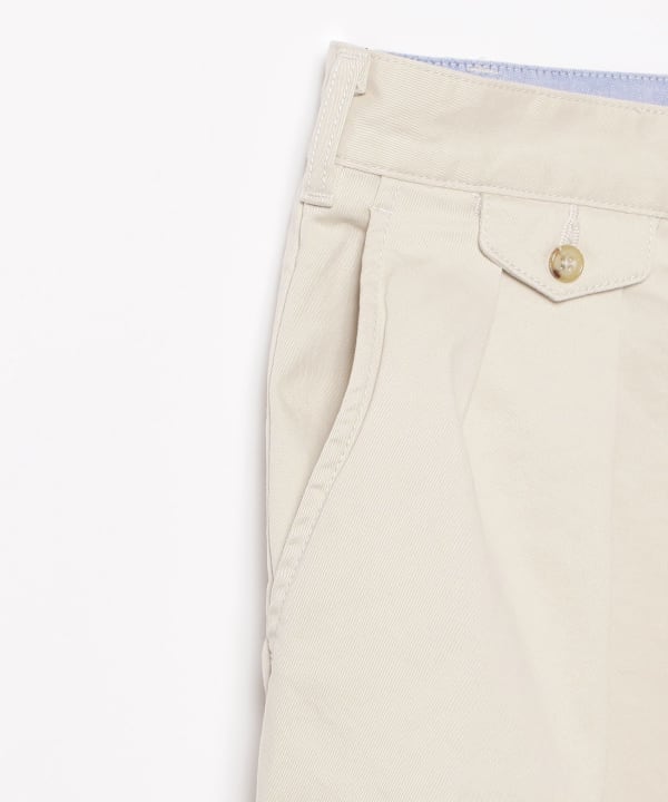 BEAMS PLUS 2 Pleats Twill Pants