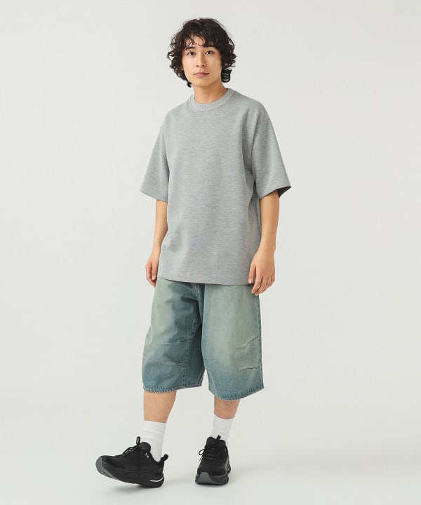 BEAMS Kanoko Jersey Crew Neck