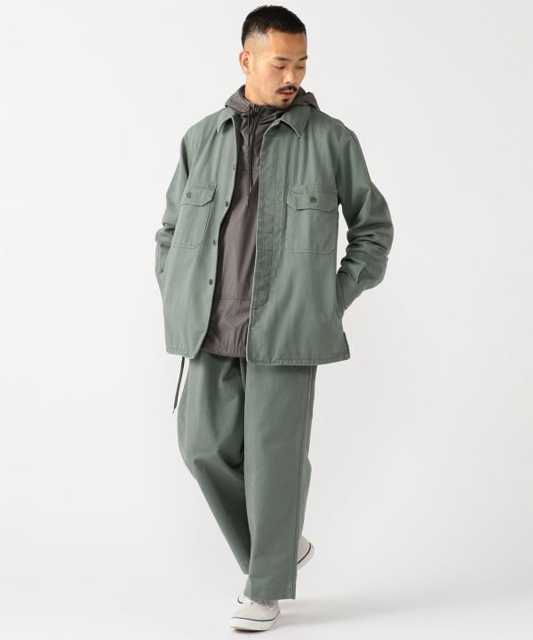 BEAMS PLUS MIL Trousers Herringbone