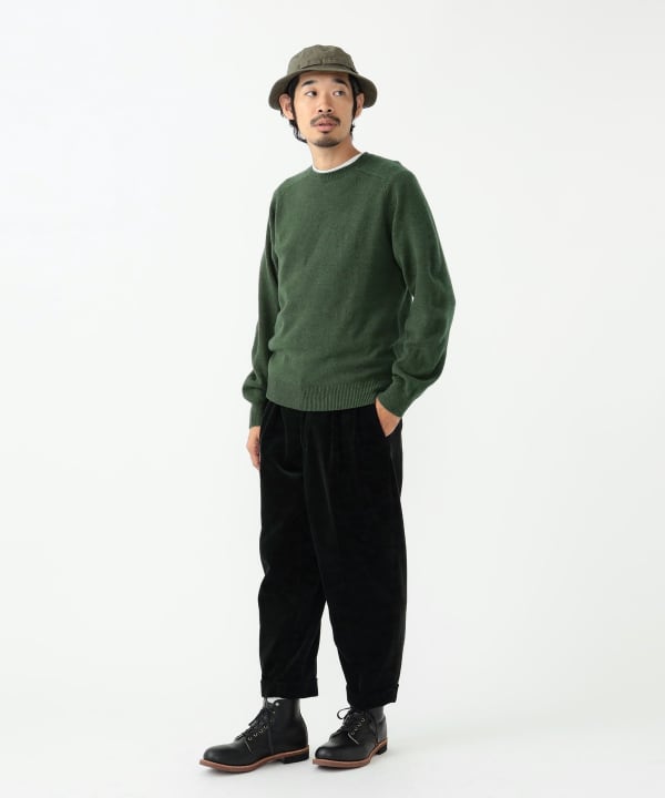 BEAMS PLUS 2Pleats Corduroy Pants
