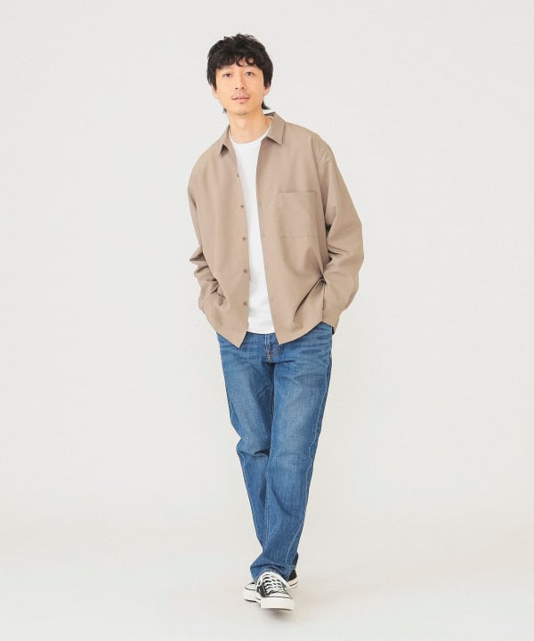 BEAMS Basic Stretch Denim Pants