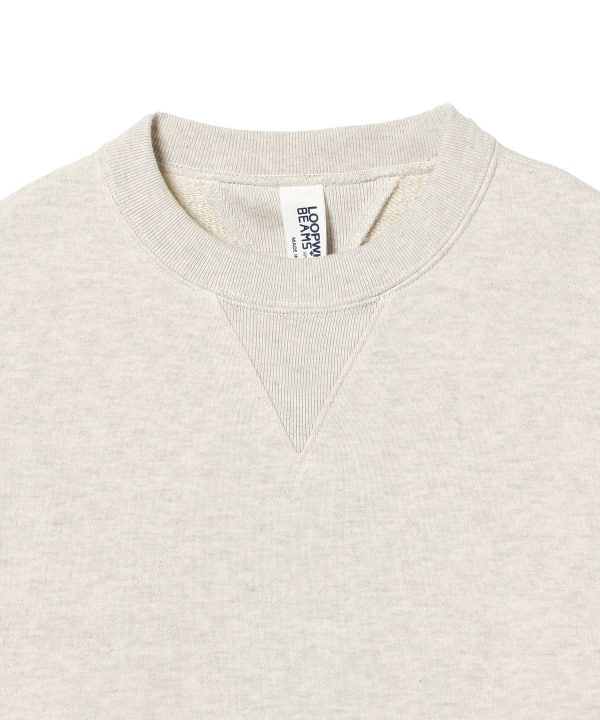 BEAMS PLUS x LOOPWHEELER Athletic Sweat Crew Neck