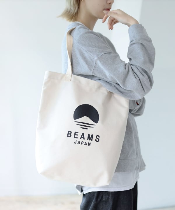Evergreen Works Beams Japan Logo Tote Bag