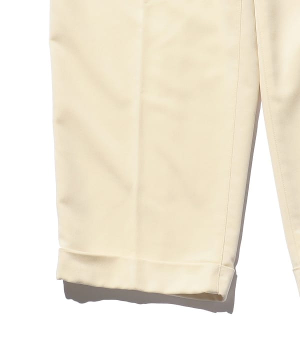 BEAMS PLUS 2 Pleats Trousers PE Twill