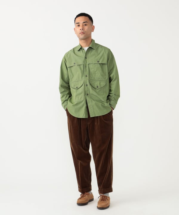 BEAMS PLUS 2Pleats Corduroy Pants