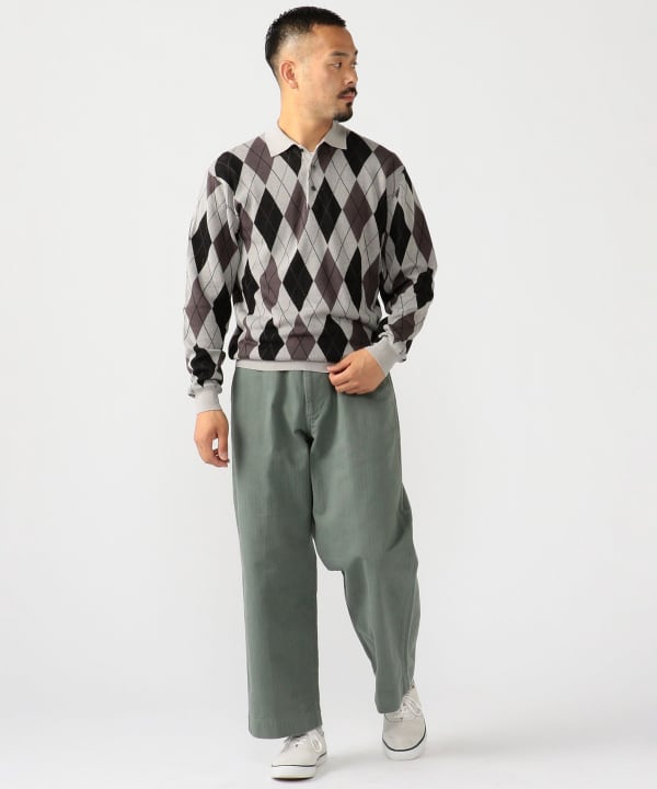 BEAMS PLUS MIL Trousers Herringbone