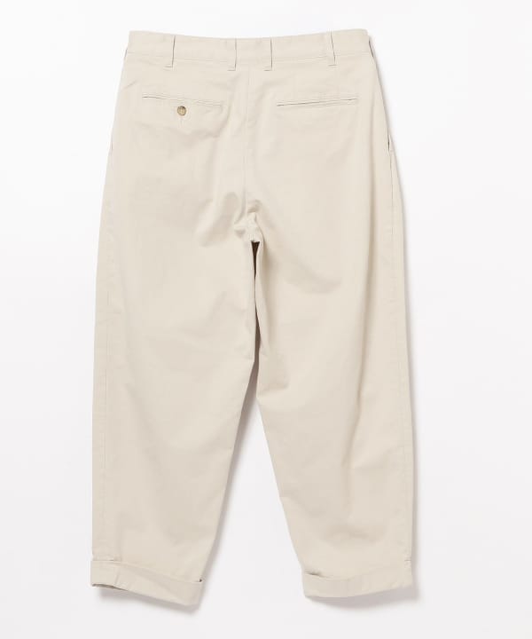 BEAMS PLUS 2 Pleats Twill Pants