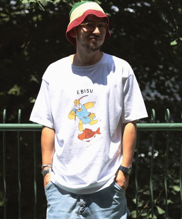 BEAMS JAPAN Seven Lucky Gods T-shirt