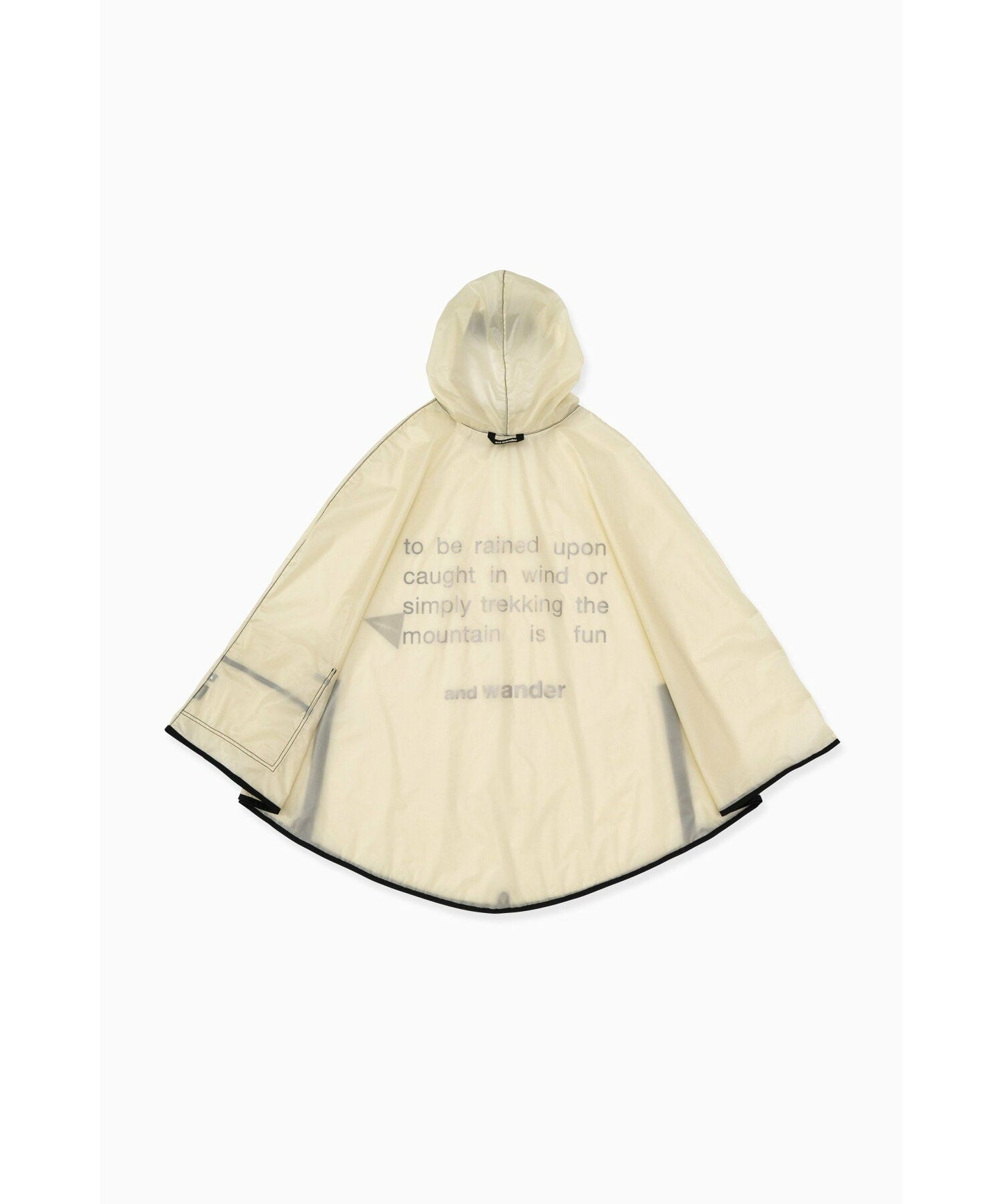 and wander sil poncho