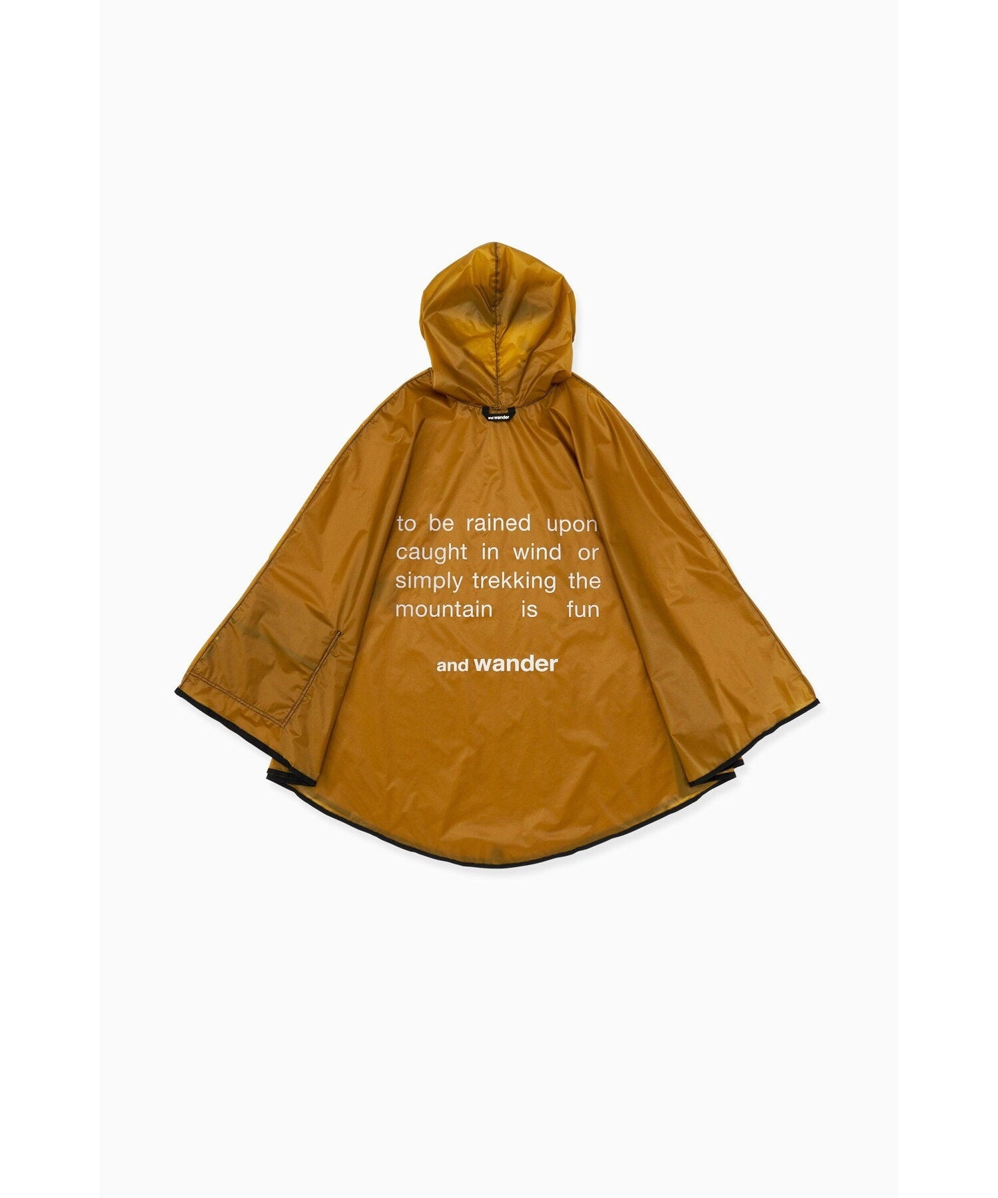 and wander sil poncho