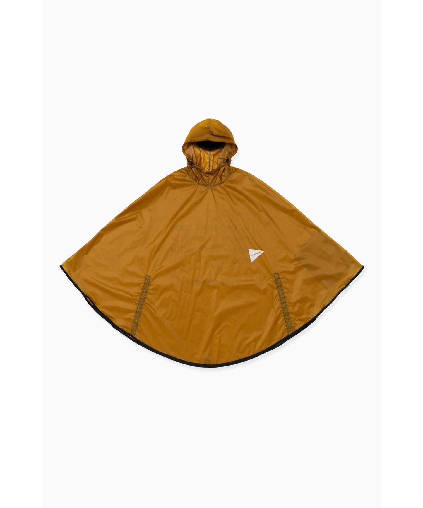 and wander sil poncho