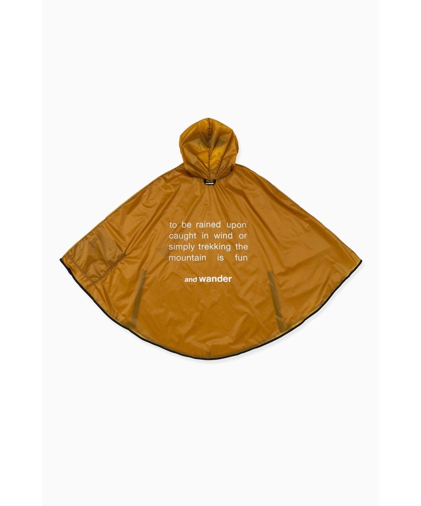 and wander sil poncho