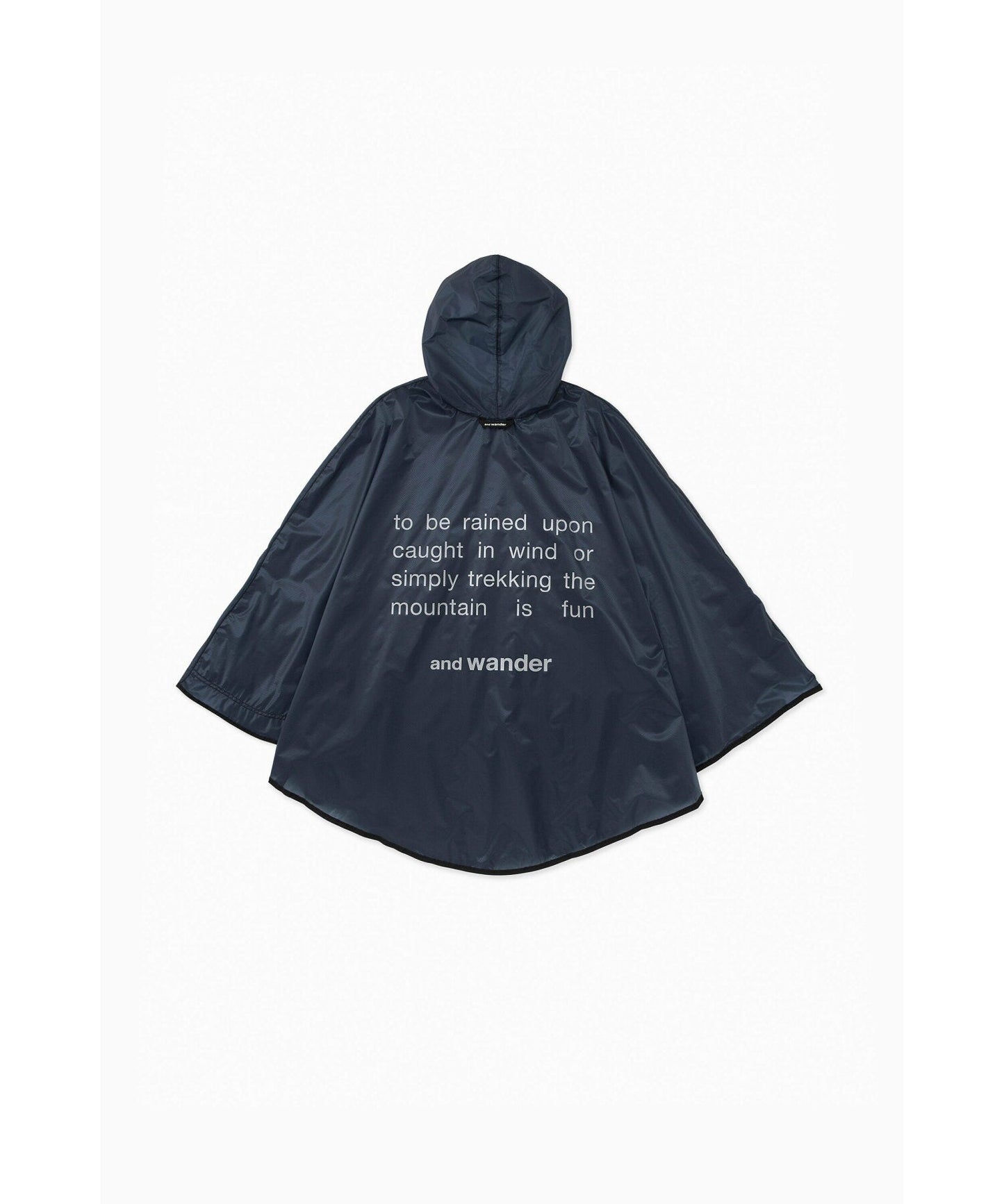 and wander sil poncho