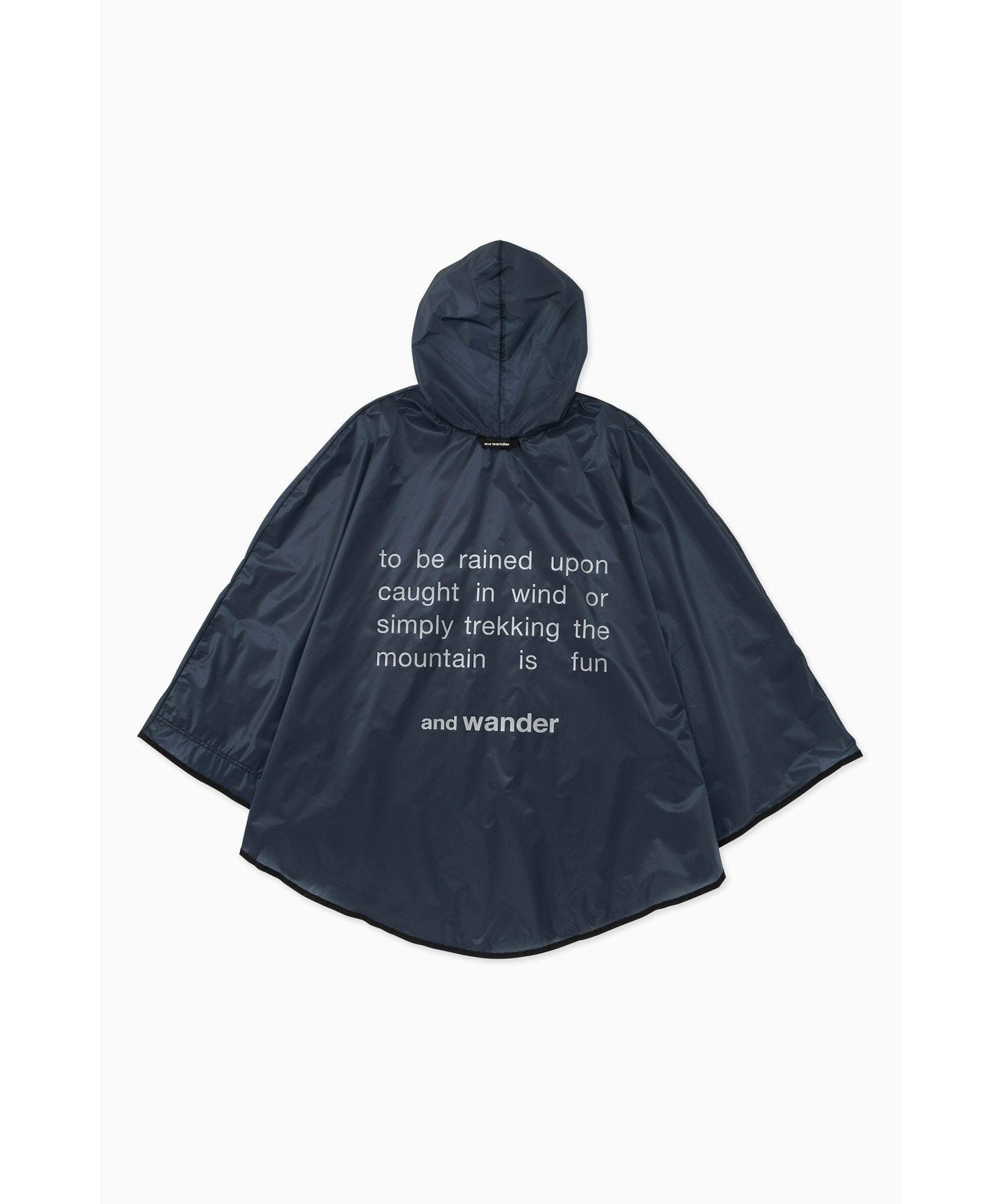 and wander sil poncho