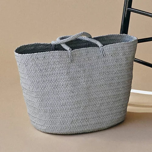 Aeta LEATHER BASKET L