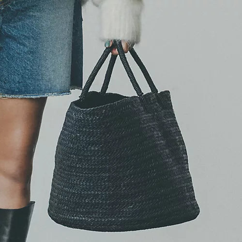 Aeta LEATHER BASKET L