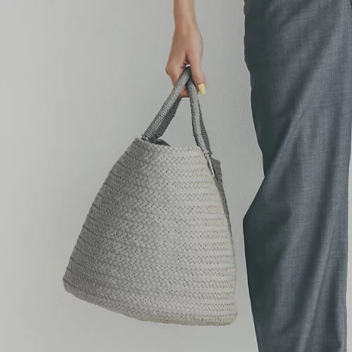 Aeta LEATHER BASKET L