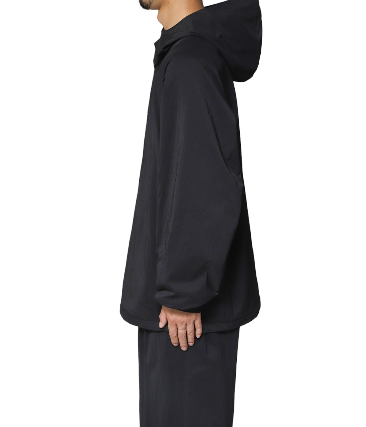 ssstein WINDPROOF NYLON HOODED PULLOVER