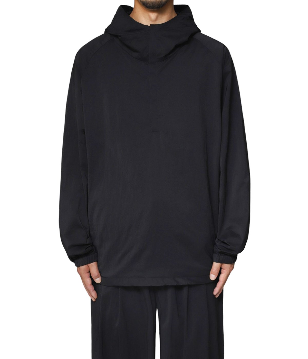 ssstein WINDPROOF NYLON HOODED PULLOVER