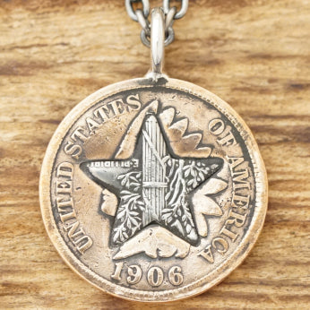 NORTH WORKS Coin Necklace N-620