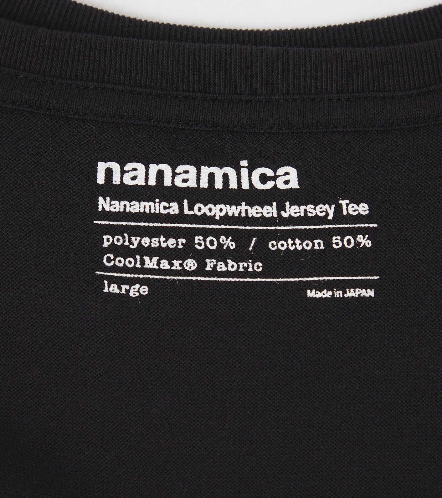 nanamica Loopwheel COOLMAX Jersey Tee
