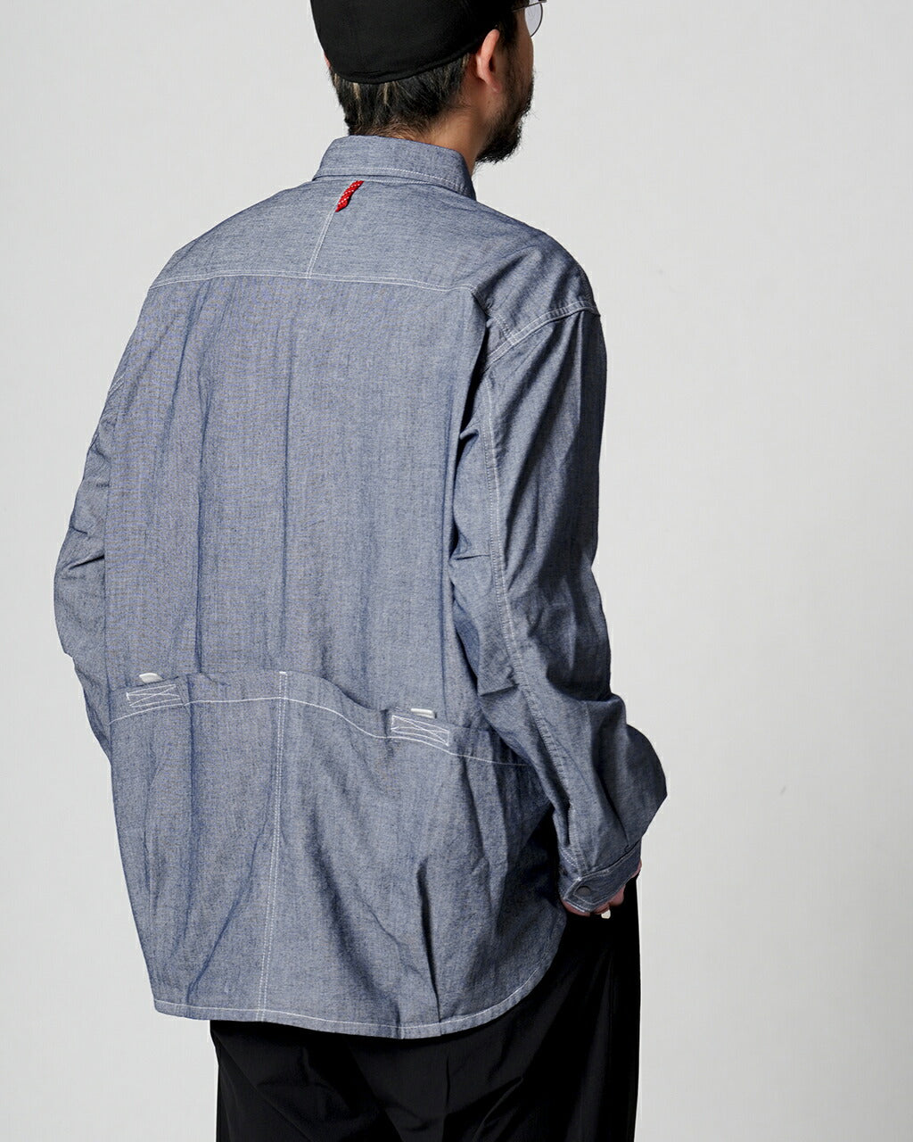 NANGA HINOC CHAMBRAY FIELD SHIRT