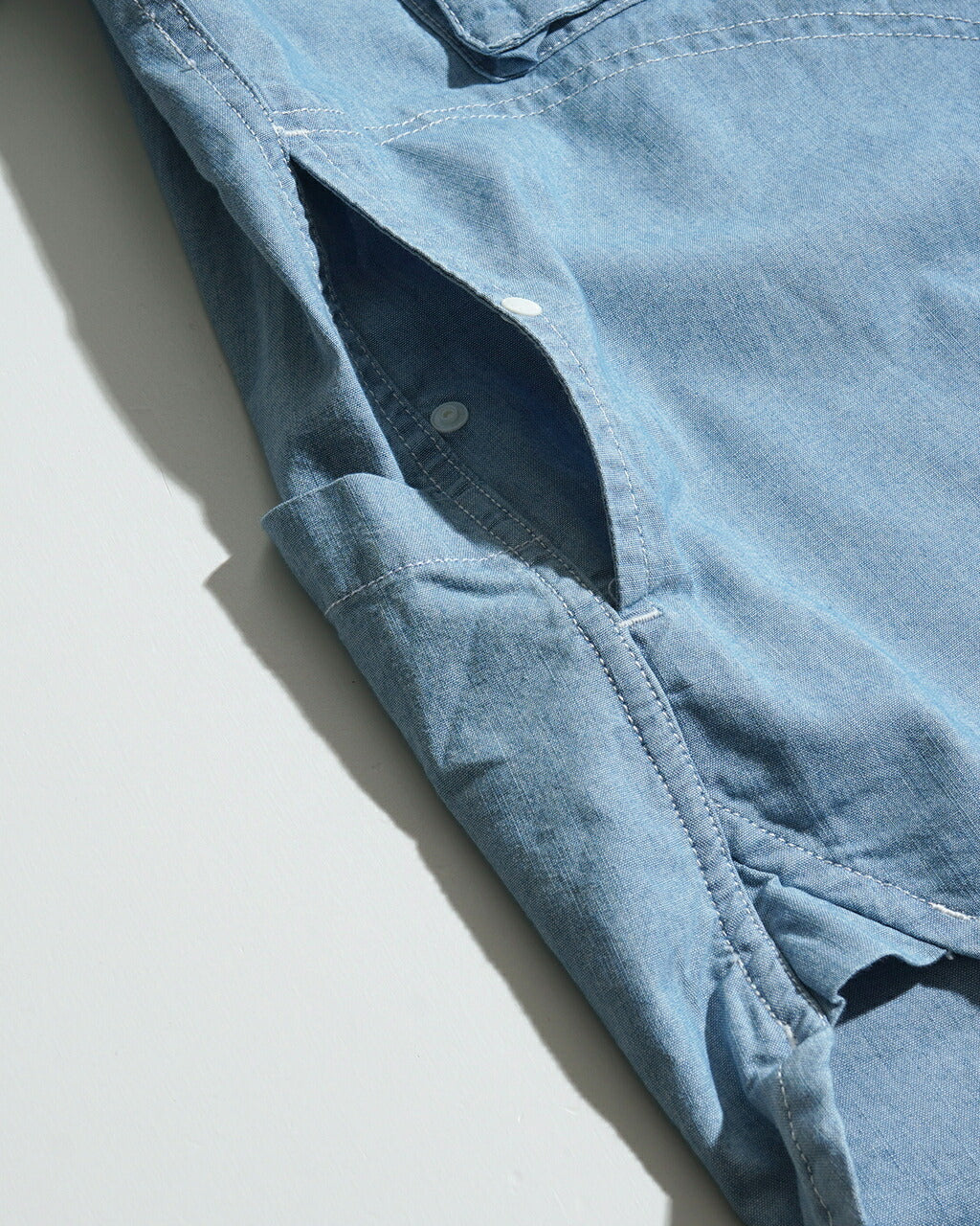 NANGA HINOC CHAMBRAY FIELD SHIRT