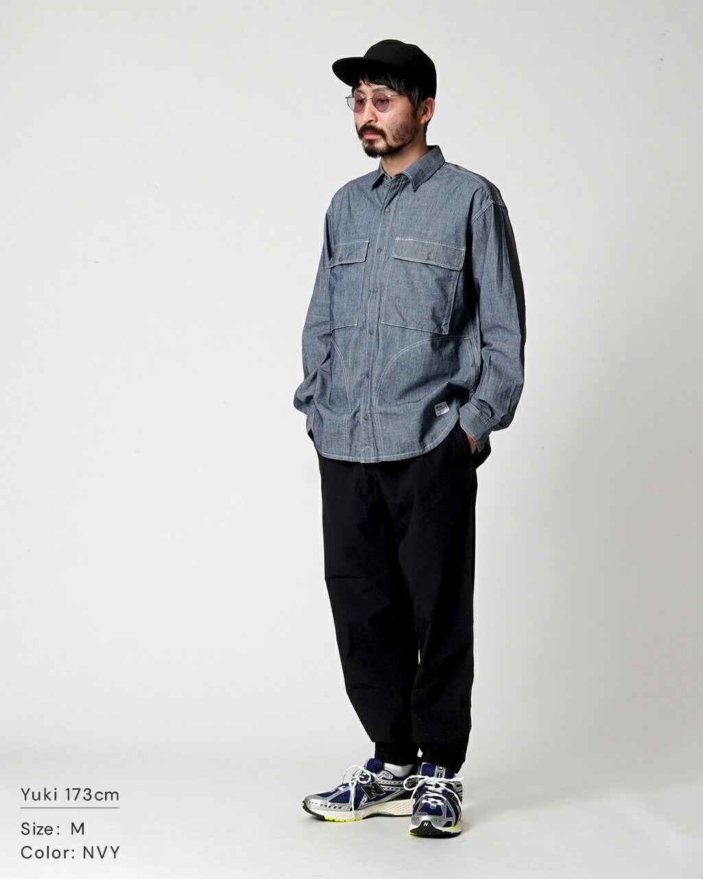 NANGA HINOC CHAMBRAY FIELD SHIRT