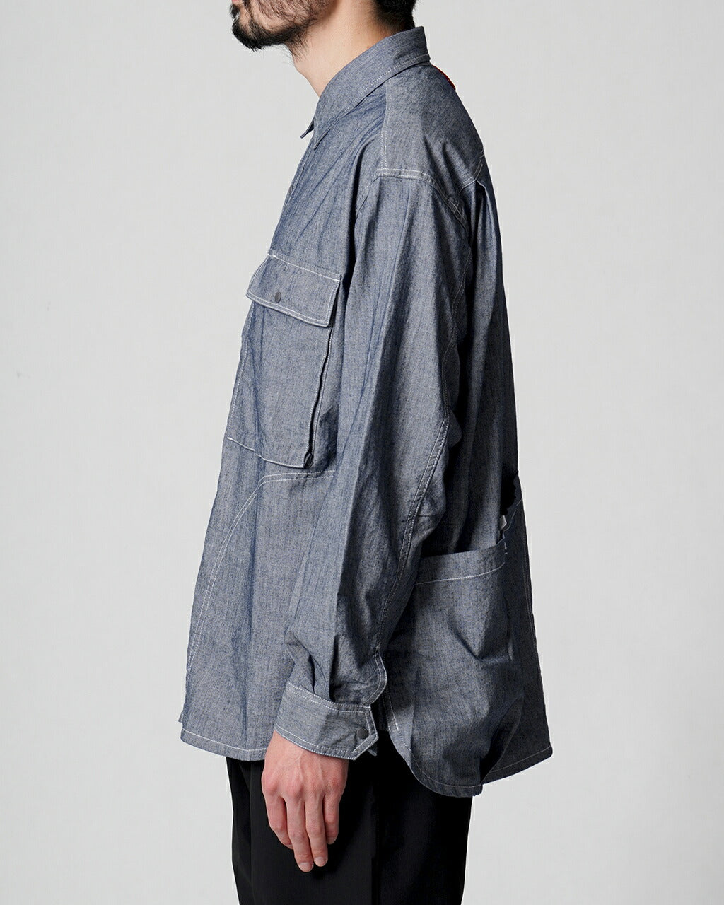 NANGA HINOC CHAMBRAY FIELD SHIRT