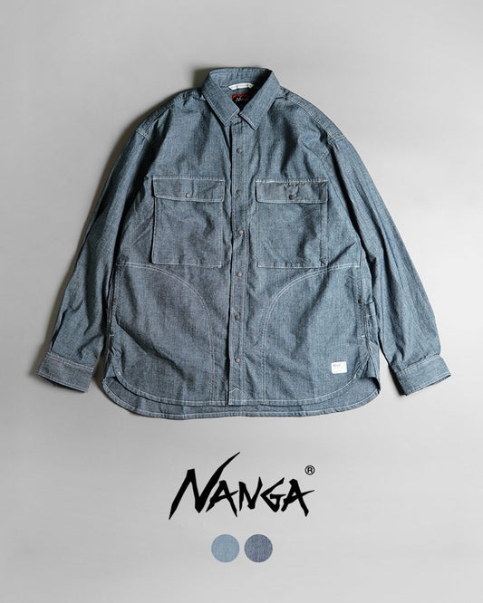 NANGA HINOC CHAMBRAY FIELD SHIRT