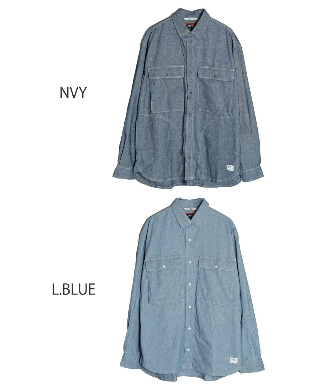 NANGA HINOC CHAMBRAY FIELD SHIRT