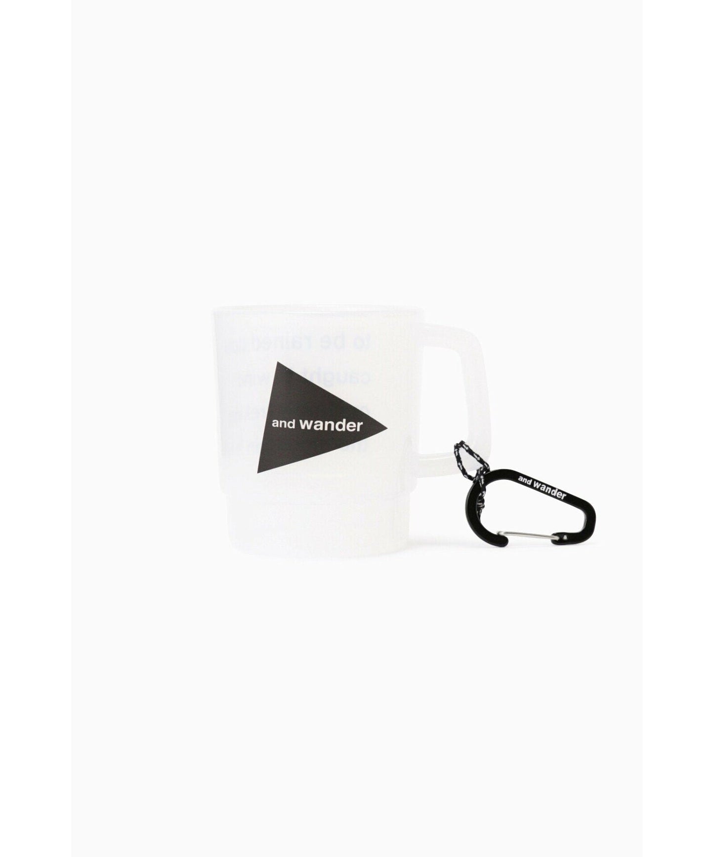 and wander logo PP mug