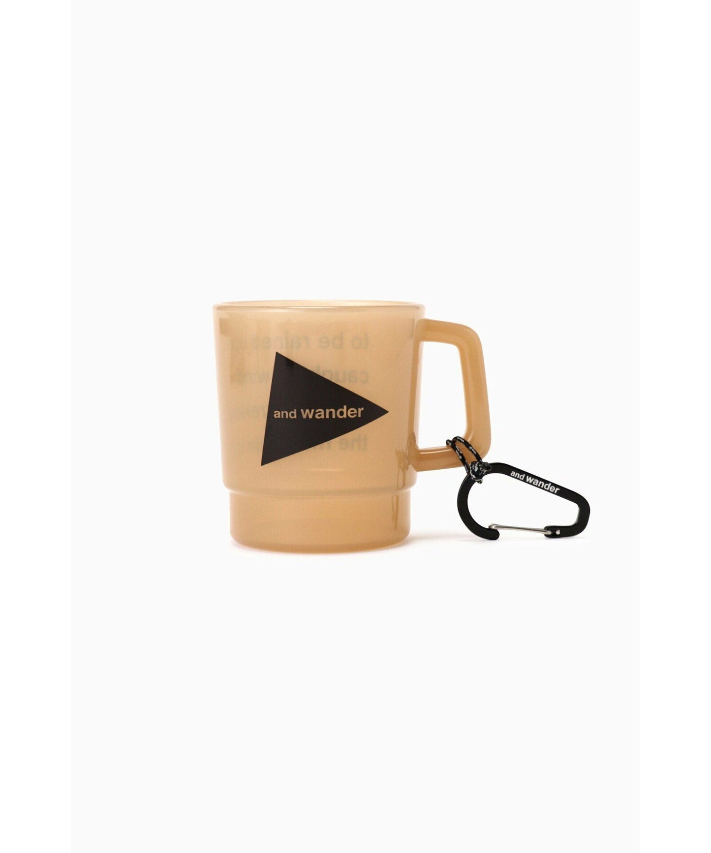 and wander logo PP mug