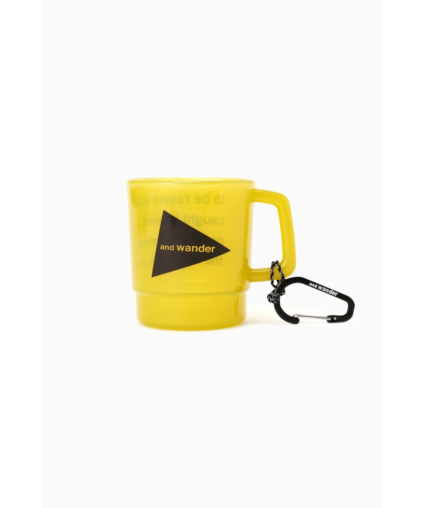 and wander logo PP mug