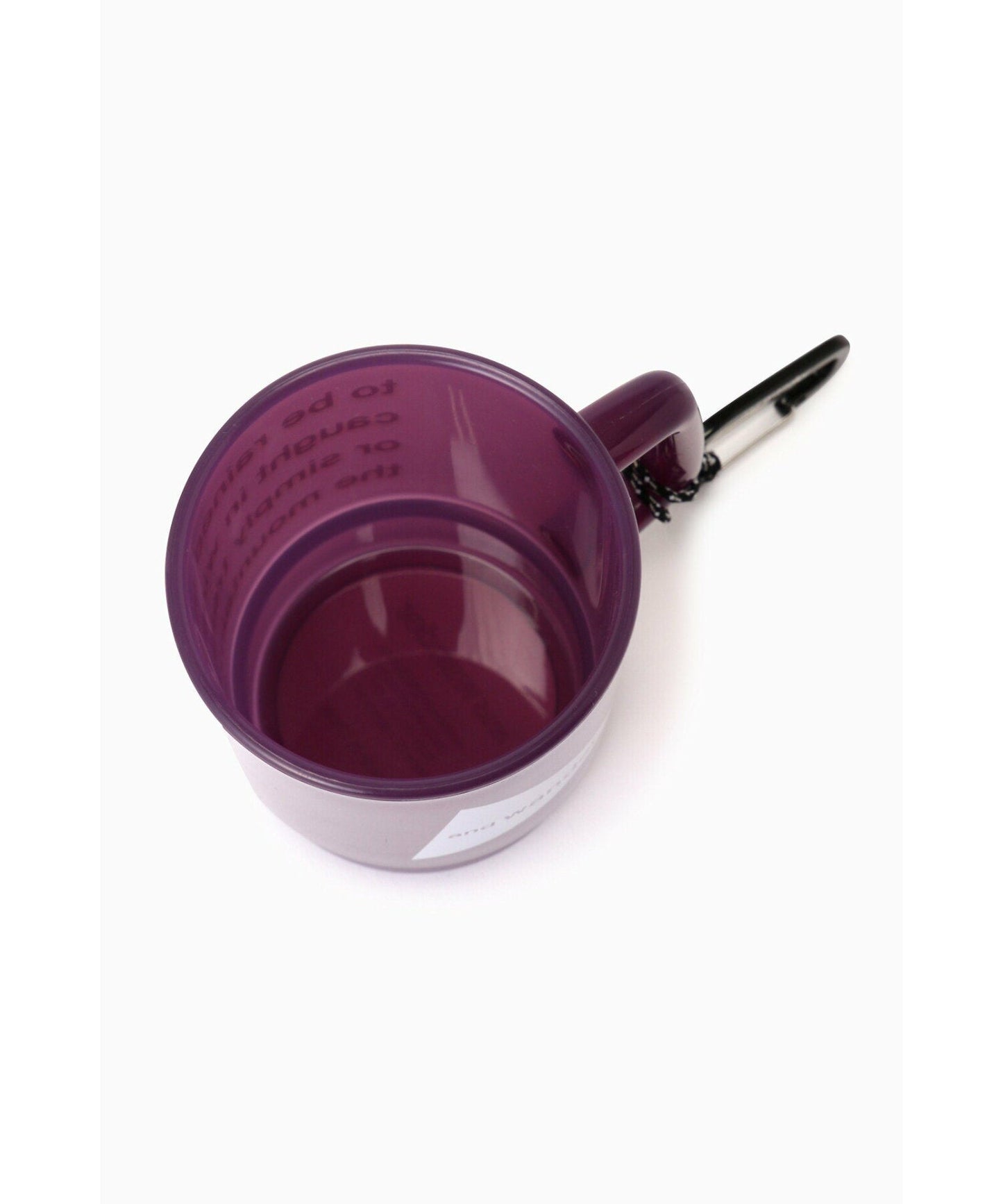 and wander logo PP mug