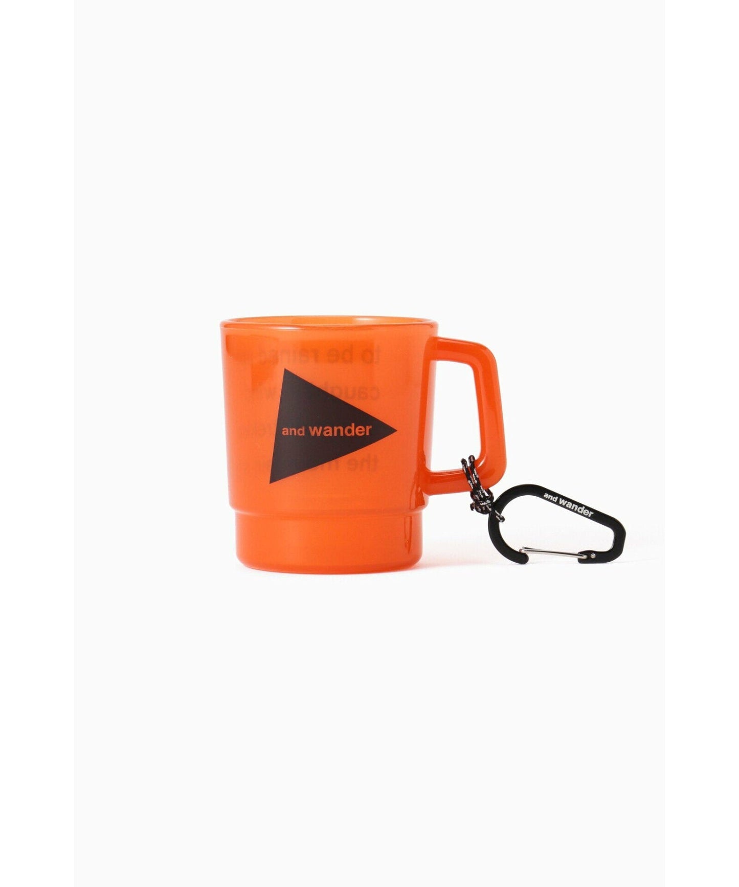 and wander logo PP mug