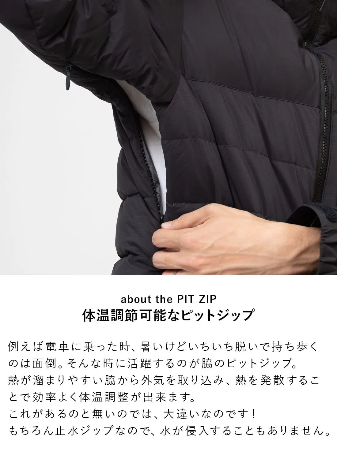 NANGA WHITE LABEL DOWN PARKA