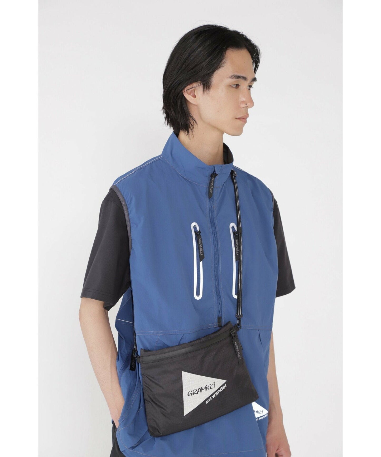 GRAMICCI × and wander nylon sacoche