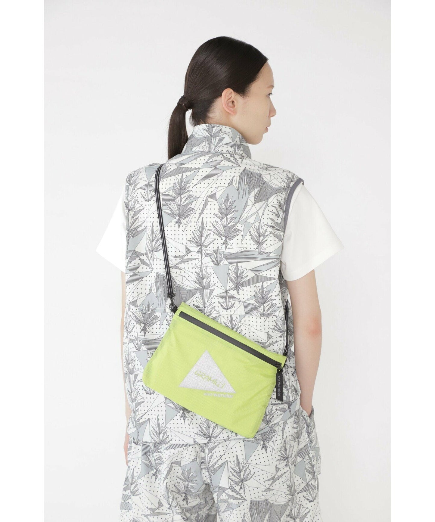 GRAMICCI × and wander nylon sacoche