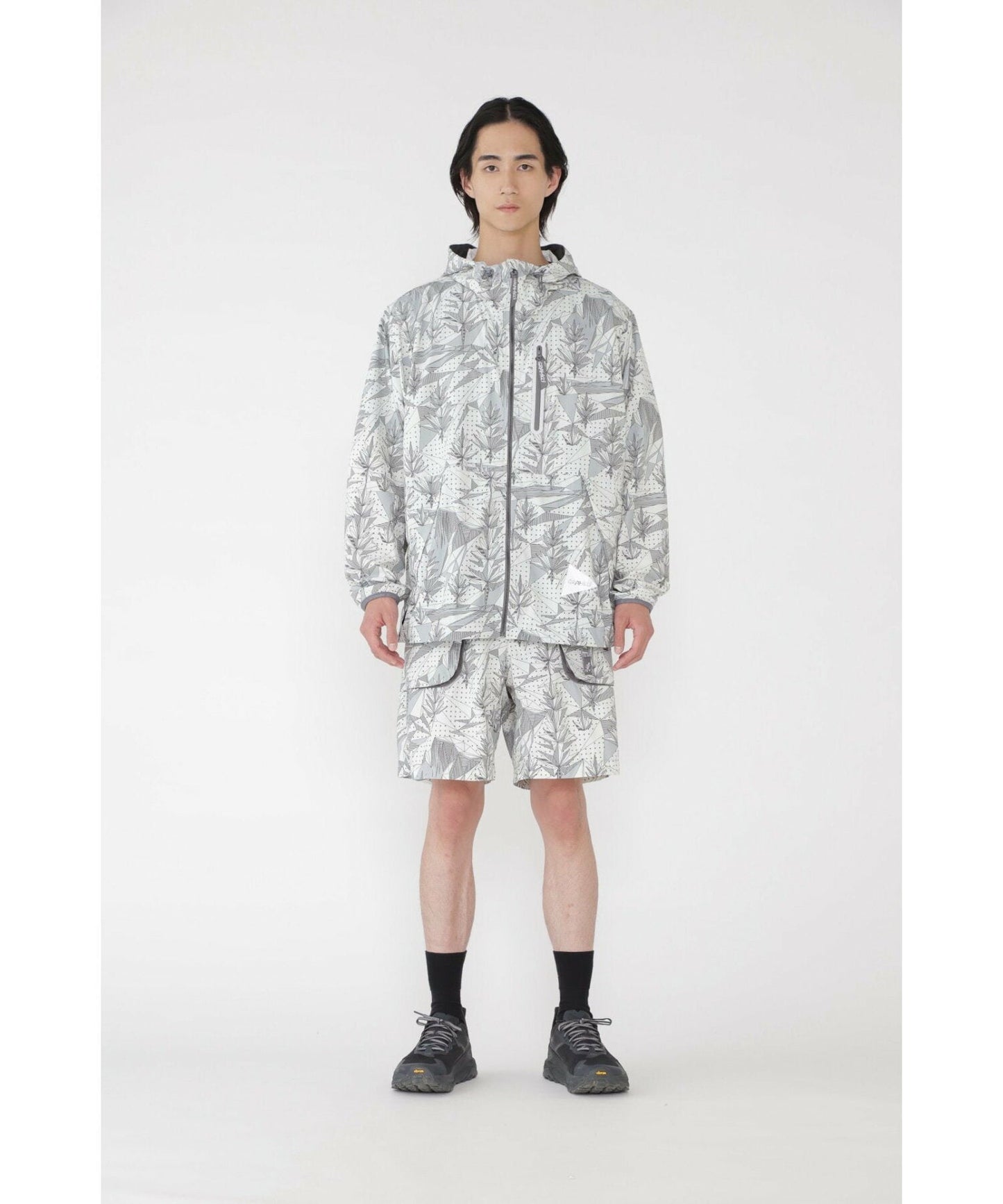 GRAMICCI × and wander brushed nylon jacket