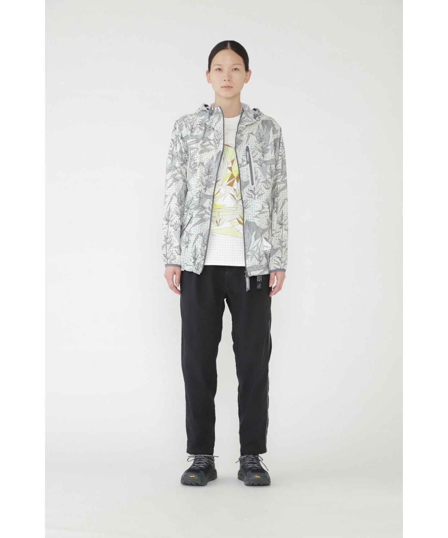 GRAMICCI × and wander brushed nylon jacket